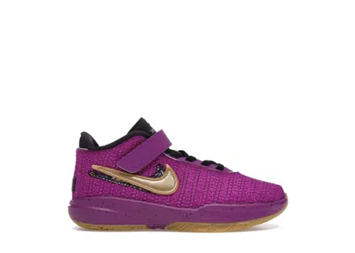 Pre-owned Nike Lebron 20 Se Sneakers In Vivid Purple/black/cave Purple