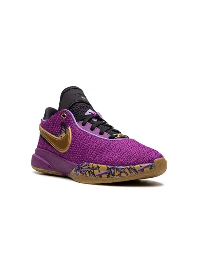 Nike Kids' Lebron 20 Sneakers In Purple