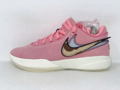 Pre-owned Nike Lebron 20 'south Beast' Pink Sneakers, Size 5 /6.5w Bnib Dq3828-900