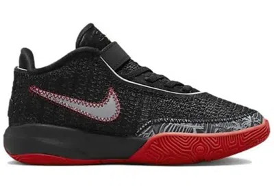 Pre-owned Nike Lebron 20 Trinity Sneakers In Black/university Red