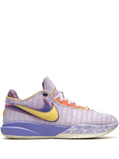 Nike Lebron 20 "violet Frost" Sneakers In Mehrfarbig