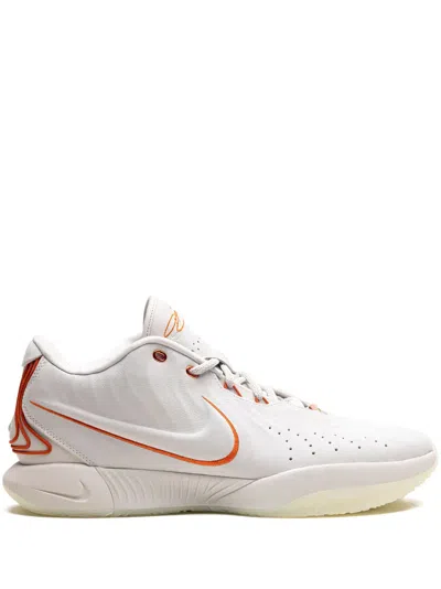 Nike Lebron 21 "akoya" Sneakers In White