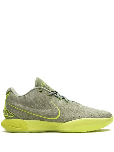Nike Lebron 21 "algae" Sneakers In Green