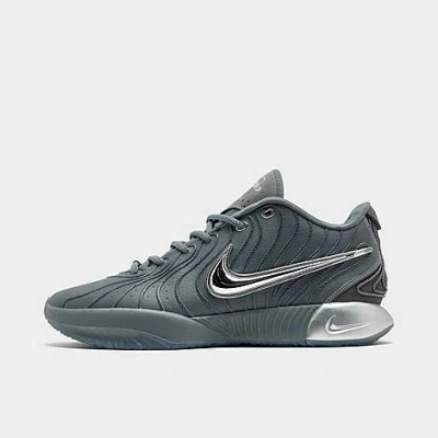 Nike Lebron 21 Cool Gray 运动鞋 In Cool Grey/metallic Silver/iron Grey