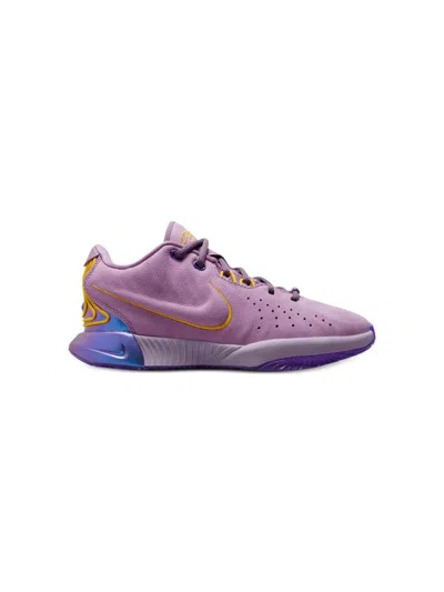 Nike Kids' Lebron 21 Gs "purple Rain" Sneakers