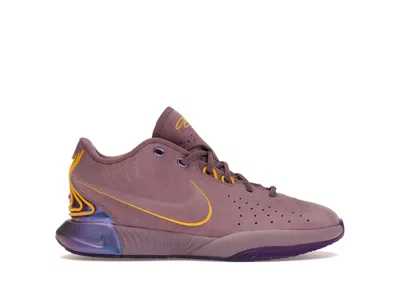 Pre-owned Nike Lebron 21 Purple Rain Sneakers In Violet Dust/melon Tint/purple Cosmos
