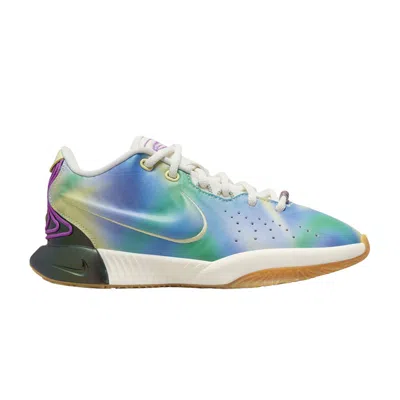 Pre-owned Nike Lebron 21 Se Gs 'movie Night' | Multi-color | Kid's Size 2.5