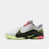 Nike Mens Lebron James  Lebron Xxii Moonlight In White/volt Glow/medium Ash/hot Lava