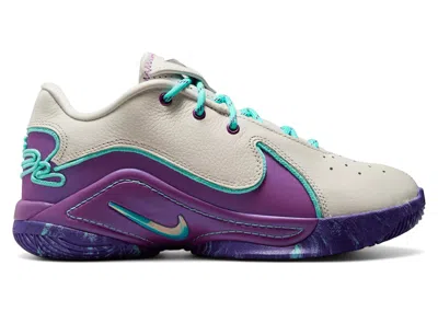 Pre-owned Nike Lebron 22 Frozen Grapes Sneakers In Soft Pearl/vivid Purple/court Purple