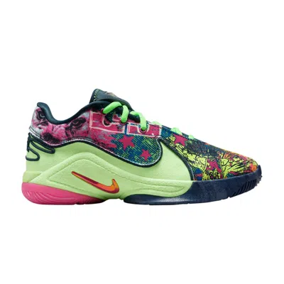 Pre-owned Nike Lebron 22 Gs 'bryce's World' | Green | Kid's Size 5.5
