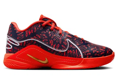 Pre-owned Nike Lebron 22 Sneakers In Obsidian/metallic Gold/bright Crimson In Multi