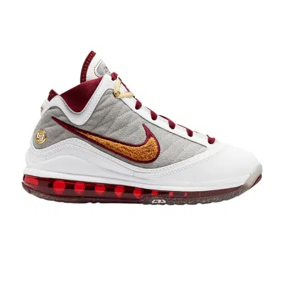 Pre-owned Nike Lebron 7 Qs Gs 'mvp' | White | Kid's Size 7