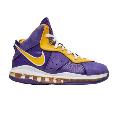 Pre-owned Nike Lebron 8 Gs 'lakers' | Purple | Kid's Size 4