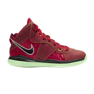 Pre-owned Nike Lebron 8 Ps 'empire Jade' | Red | Kid's Size 1