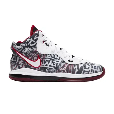 Pre-owned Nike Lebron 8 Ps 'graffiti' | Black | Kid's Size 10.5