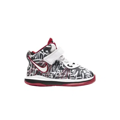 Pre-owned Nike Lebron 8 Td 'graffiti' | White | Infant Size 9