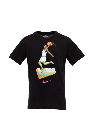 Nike Kids' Lebron Hero T-shirt In Black