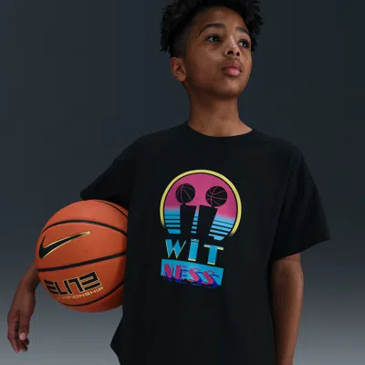 NIKE LEBRON "MIAMI TWICE" BIG KIDS' MAX90 T-SHIRT,1015816361