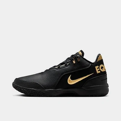 Nike Lebron Nxxt Gen Ampd Basketball Shoes In White/black/gold