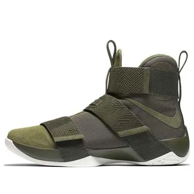 Nike Lebron Soldier 10 Sfg Lux 'cargo Khaki' In Green