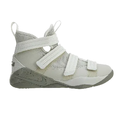 Pre-owned Nike Lebron Soldier 11 Gs In White