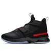 Nike Lebron Soldier 12 Flyease 4e 'black University Red' In Multi