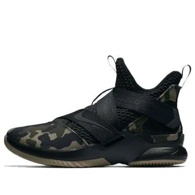 Nike Lebron Soldier 12 Sfg 'camo' In Black