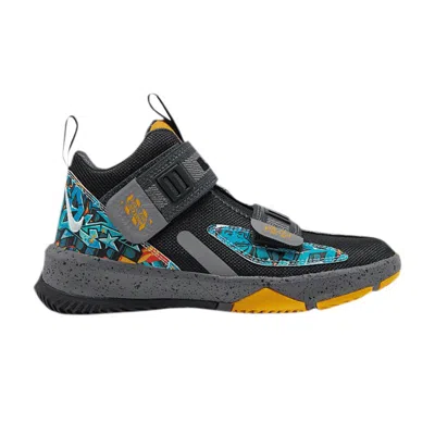 Pre-owned Nike Lebron Soldier 13 Bp | Black | Kid's Size 13