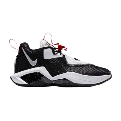 Pre-owned Nike Lebron Soldier 14 Gs 'bred' | Black | Kid's Size 5.5