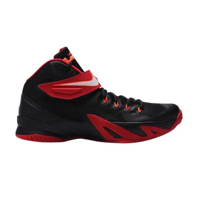 Pre-owned Nike Lebron Soldier 8 'black University Red'