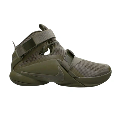 Pre-owned Nike Lebron Soldier 9 Prm 'olive' In Green