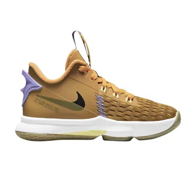 Pre-owned Nike Lebron Witness 5 Ps 'wheat' | Brown | Kid's Size 11