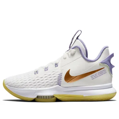Nike Lebron Witness 5 'summit White Metallic Bronze'