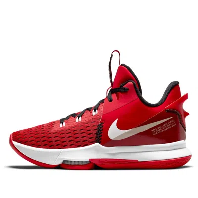 Nike Lebron Witness 5 'university Red' In Multi
