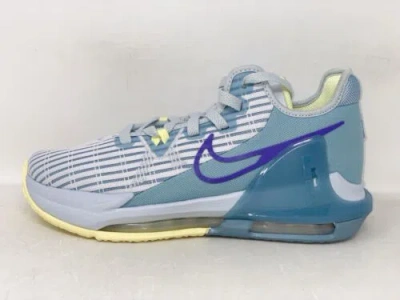 Pre-owned Nike Lebron Witness 6 Aura Blue Sneakers, Size 6.5y / 8w Bnib Dd0423-412