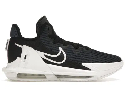 Pre-owned Nike Lebron Witness 6 Sneakers In Black/dark Obsidian/white