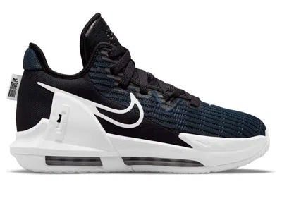 Pre-owned Nike Lebron Witness 6 Sneakers In Black/dark Obsidian/white