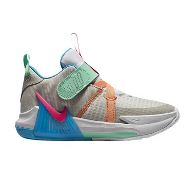 Pre-owned Nike Lebron Witness 7 Ps 'grey Fog Multi-color' | Kid's Size 11.5