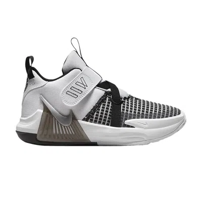 Pre-owned Nike Lebron Witness 7 Ps 'white Black' | Kid's Size 12.5