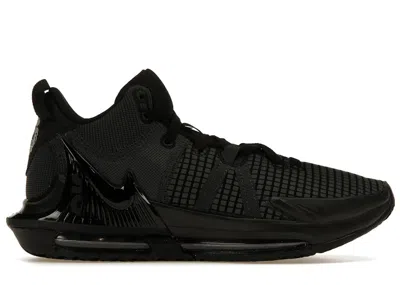 Pre-owned Nike Lebron Witness 7 Sneakers In Black/anthracite