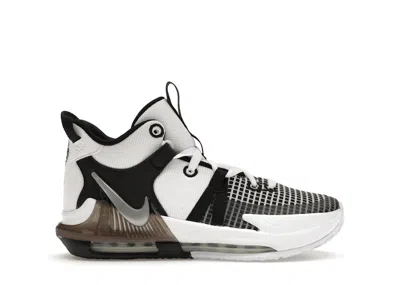 Pre-owned Nike Lebron Witness 7 Sneakers In White/black