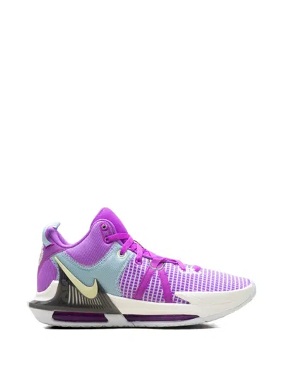 Nike Lebron Witness 7 Sneakers In Purple