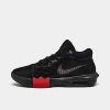 Nike Lebron Witness 8 Basketball Shoes Size 10.5 In Black/university Red/white