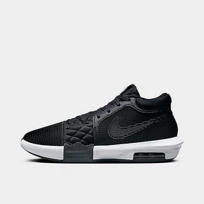 Nike Lebron Witness 8 Tb Basketball Shoes In Black/white/black