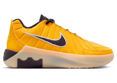 Pre-owned Nike Lebron Witness 9 Cave Purple Sneakers In Amarillo/soft Yellow/lilac