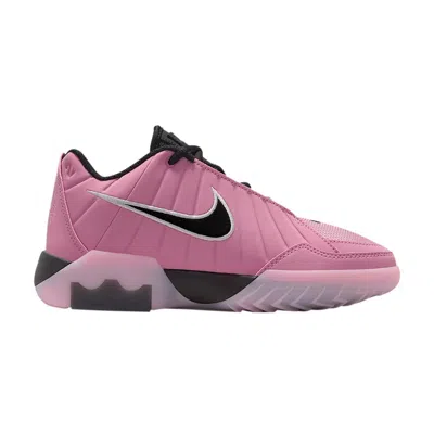 Pre-owned Nike Lebron Witness 9 Gs 'elemental Pink Black' | Purple | Kid's Size 4.5