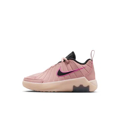 Nike Lebron Witness 9 Little Kids' Shoes In Pink