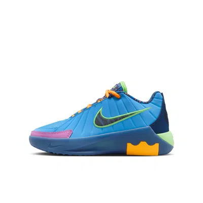 Nike Babies' Lebron Witness "jade" Big Kids' Basketball Shoes In Blue