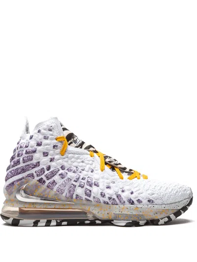 Nike Lebron Xvii Sneakers In White