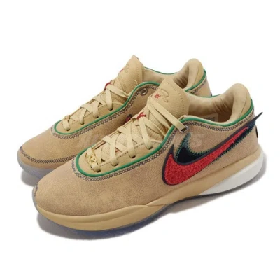 Pre-owned Nike Lebron Xx Ep 20 Four Horsemen Sesame Brown Men Basketball Shoes Dv9089-200